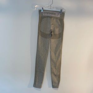 Tan Gym Shark Leggings